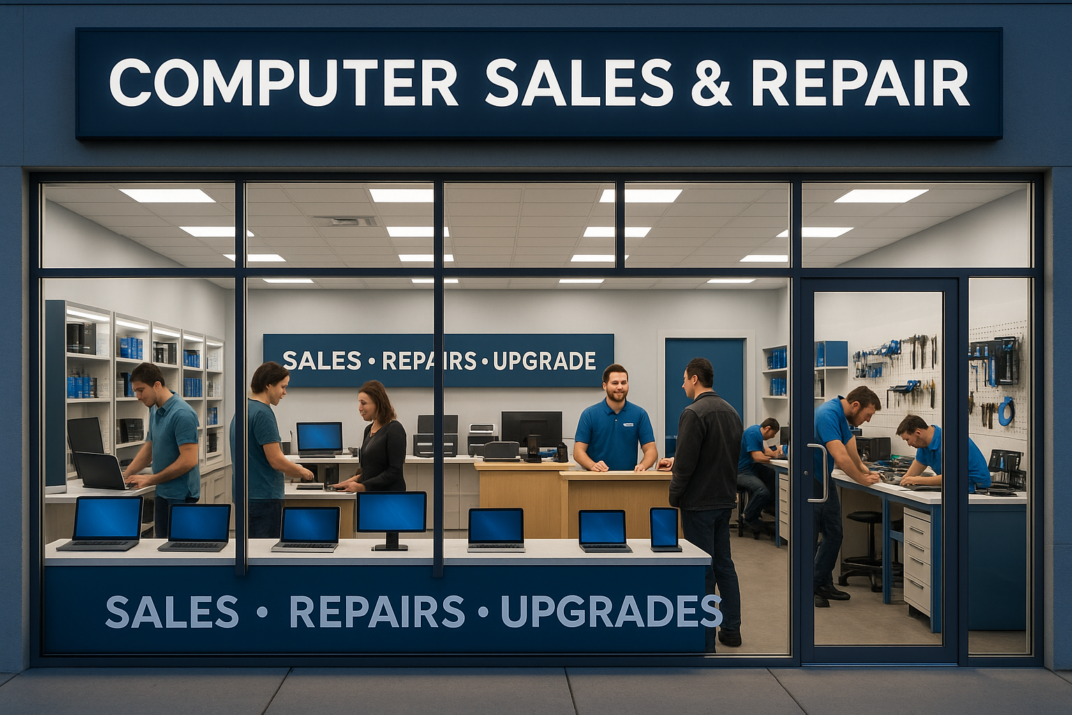 laptop and computer sale purchase and repair store